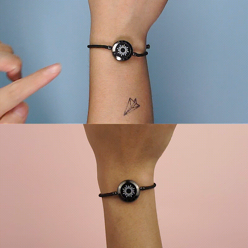 Demonstração da tecnologia LUME Bracelets