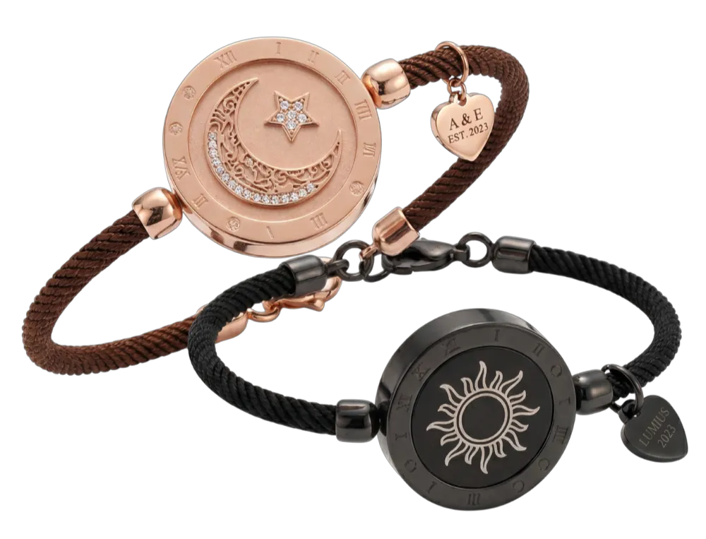 Par de Pulseiras LUME Interativas